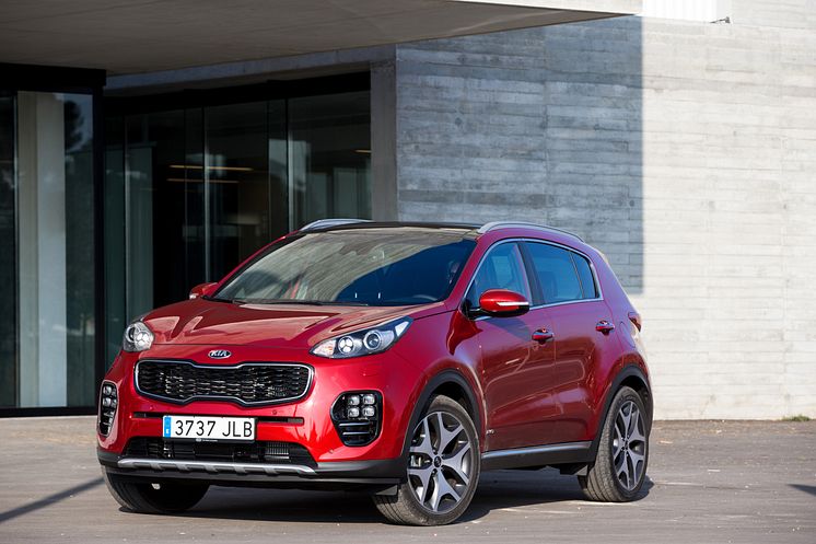 Kia Sportage får högst ägarbetyg i J.D. Power