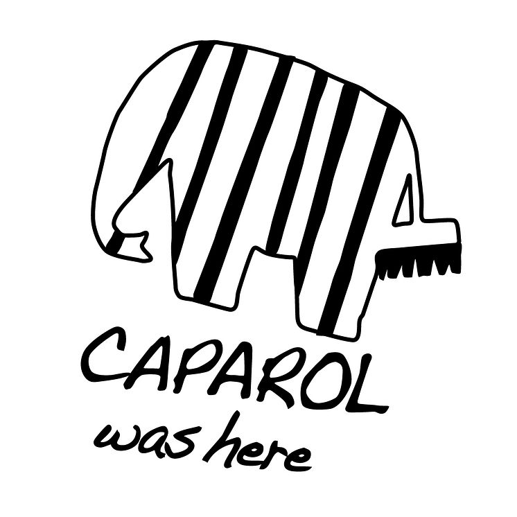 Caparol was here logga
