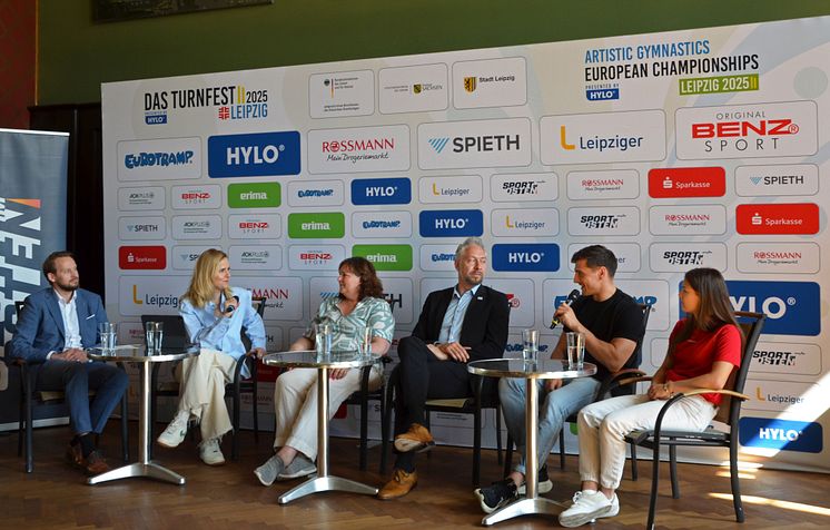 Internationales Deutsches Turnfest Leipzig 2025 - Pressegespräch am 28. April 2025