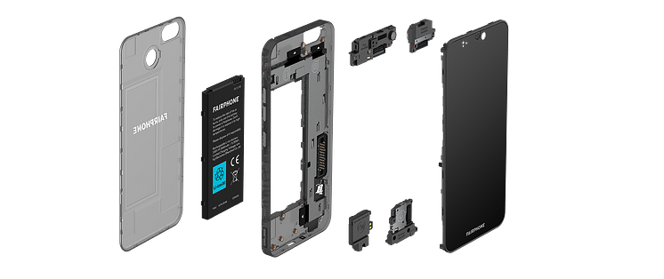 Fairphone har utbytbara delar för längre livslängd