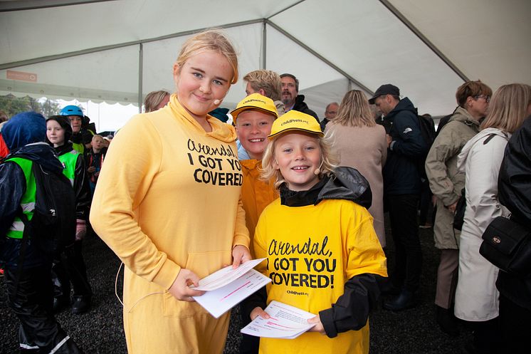 Child Press led the cornerstone ceremony