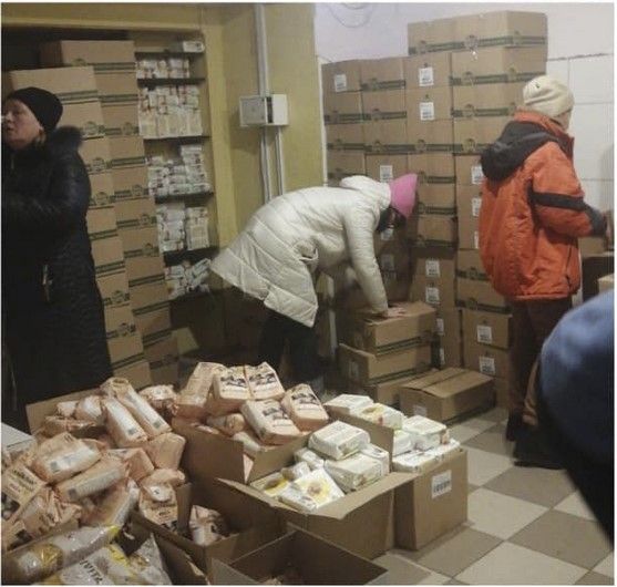 Shipment redistribution in Ukraine