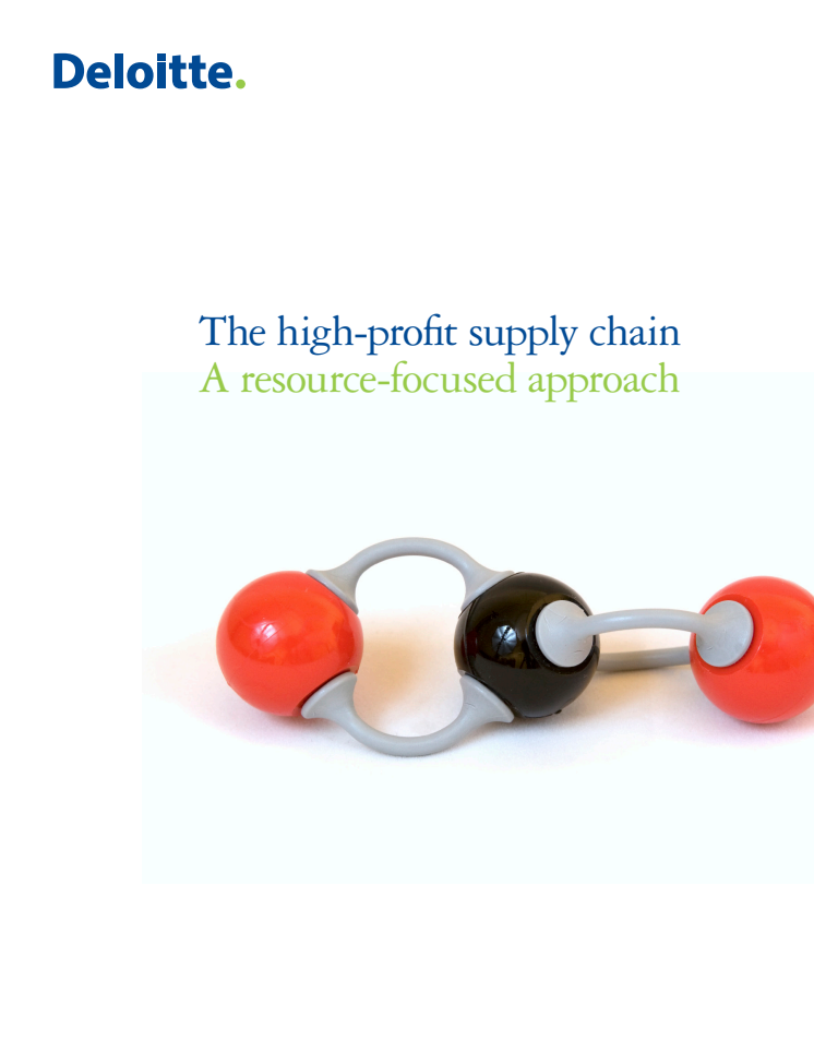 The High Profit Supply Chain