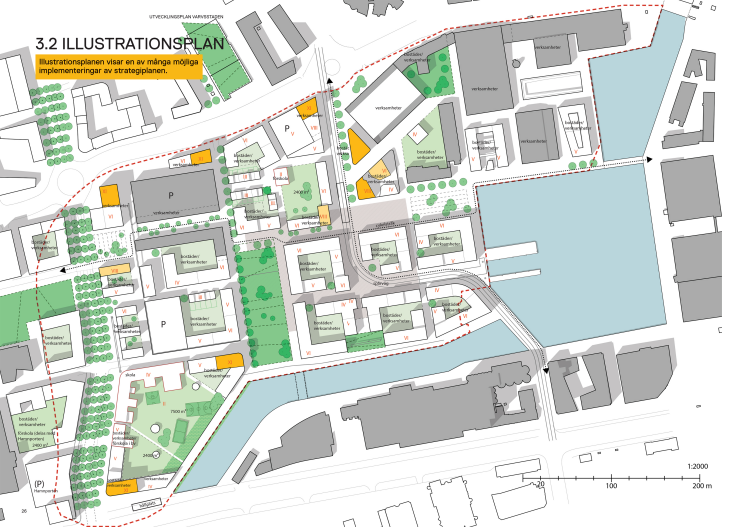 Illustrationsplan Varvsstaden