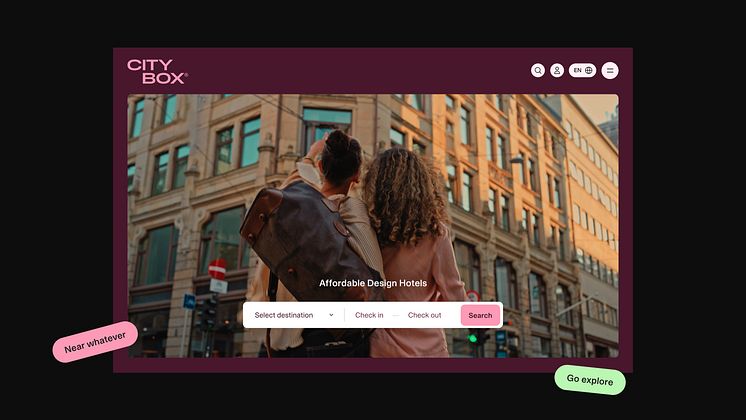 Citybox web screen