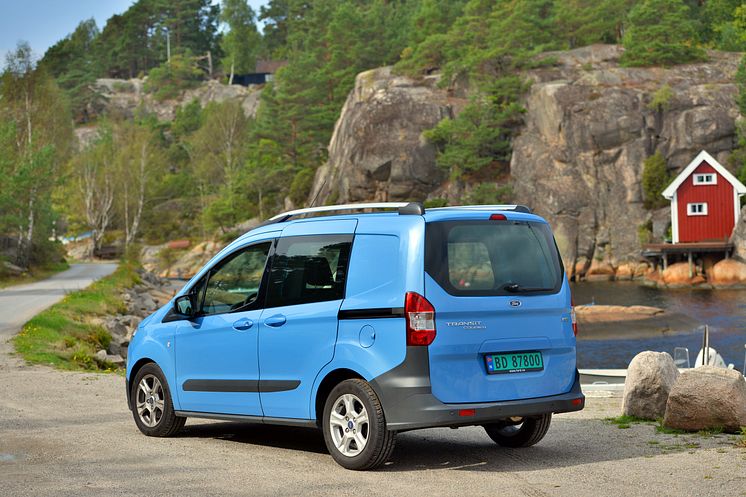 Nye Ford Transit Courier er norges minste og rimeligst varebil