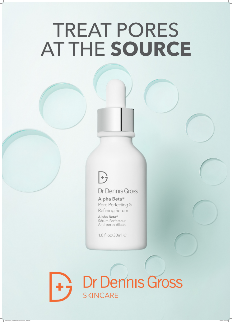 Dr. Dennis Gross Alpha Beta Pore Perfecting & Refining Serum 2019 A4 Skylt