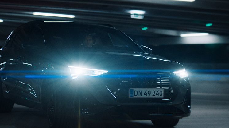 Jesper Buch i filmen Kør Godt Hjem i samarbejde med Audi Danmark