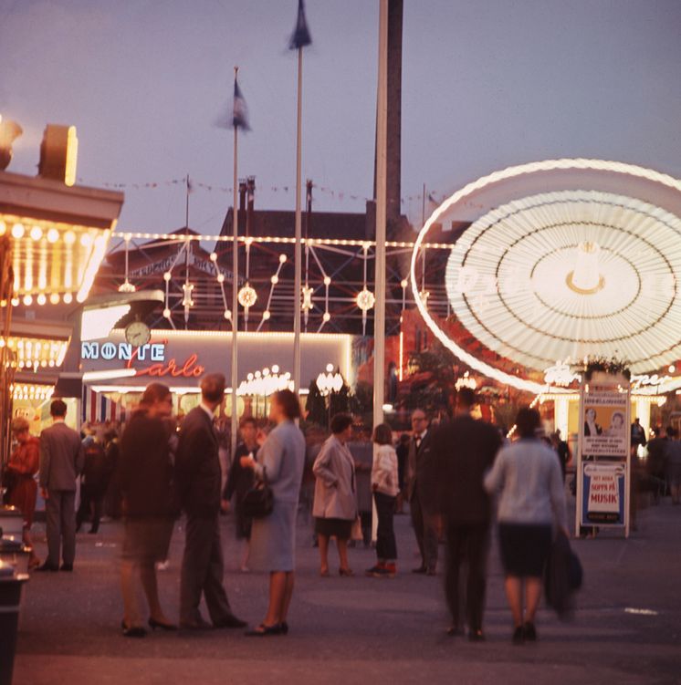 Sommarkvall på Liseberg, 1960-tal