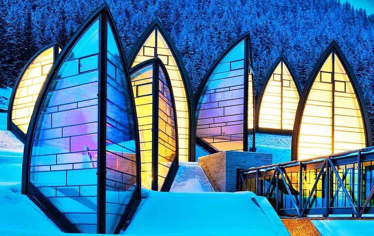Tschuggen Grand Hotel Arosa Aussenansicht