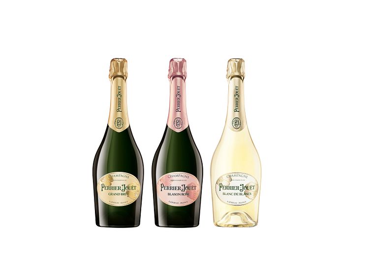 Die Classic-Range von Perrier-Jouët 