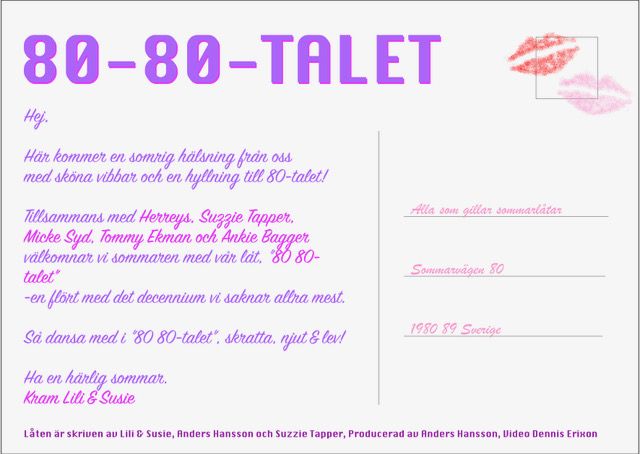 Vykort 80-80-talet