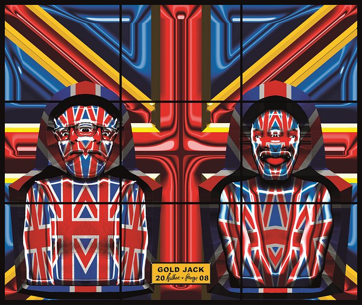 Gilbert & George, GOLD JACK, 2008