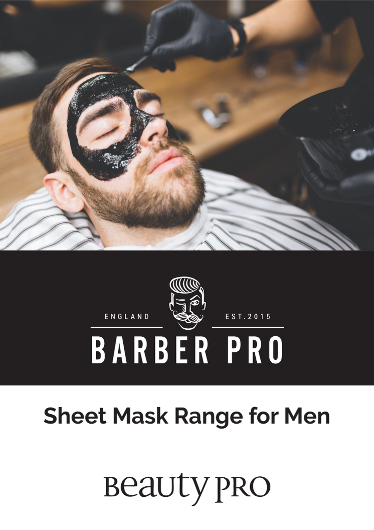 Barber Pro Sheet Mask Range