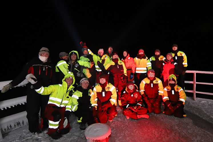 Polar Front cruise Team Jan 2024  by Frida Cnossen