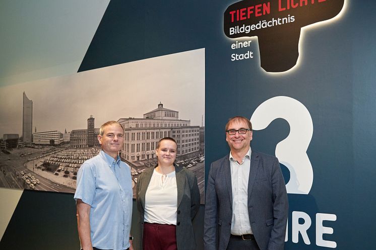 Bertram Kober, Friederike Degner und Dr. Anselm Hartinger