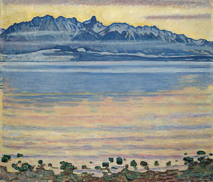 FerdinandHodler_ThunerseemitNiesen1910©PeterSchaelchli_Zuerich 