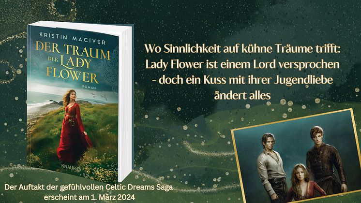 Der Traum der Lady Flower Banner