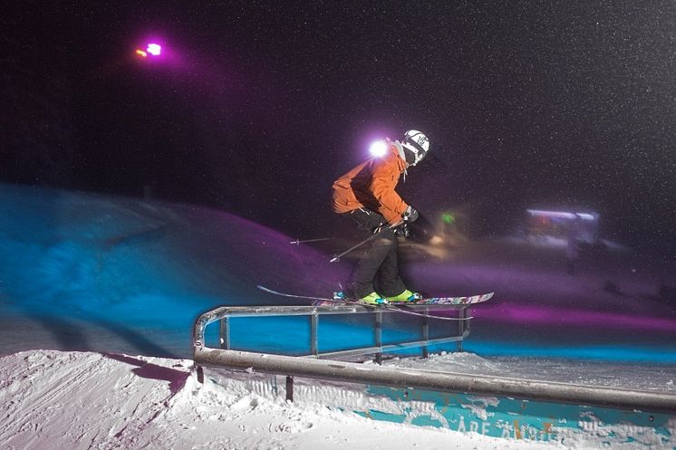 Ambilight Garden in Åre Ambilight Snow Park 