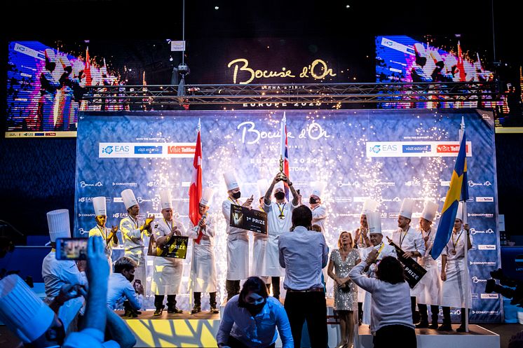 Boocuse D'or Europe 2020 Pallplacering