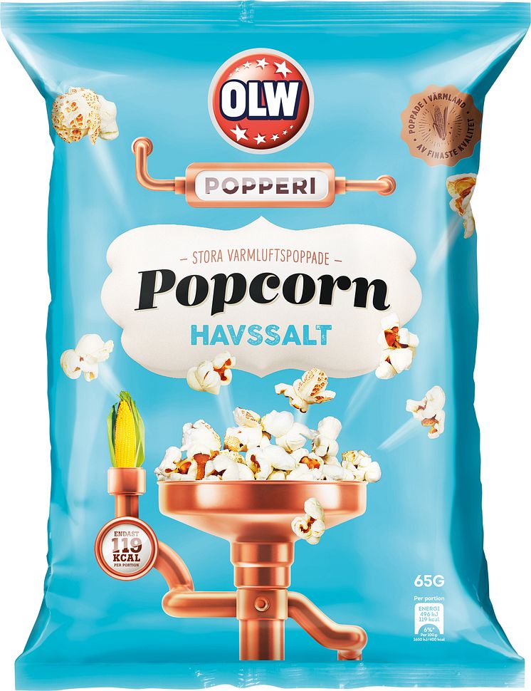 OLW Popcorn Havssalt 