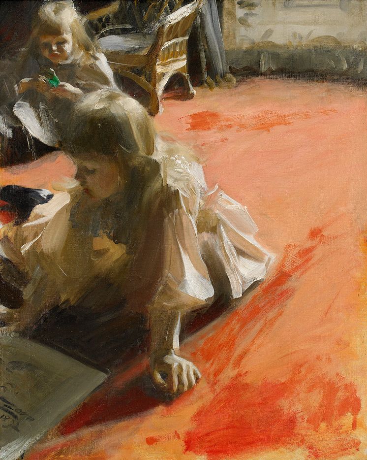 3064. Anders Zorn, The Daughters of Ramón Subercaseaux