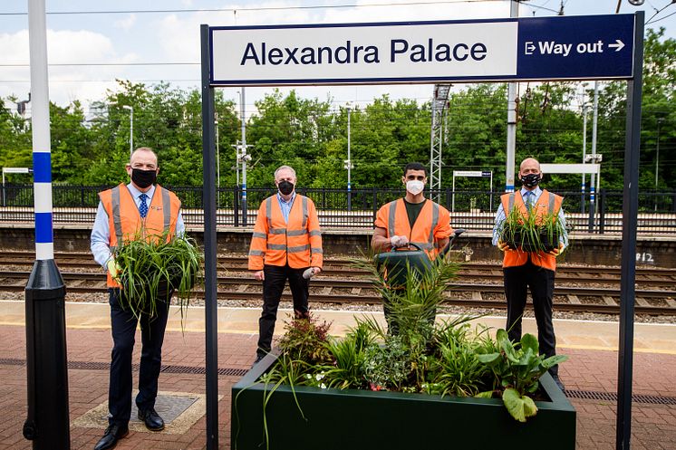 Great Northern and charity Groundwork team up at Alexandra Palace