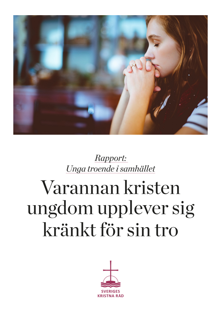 Rapport Unga troende i samhället