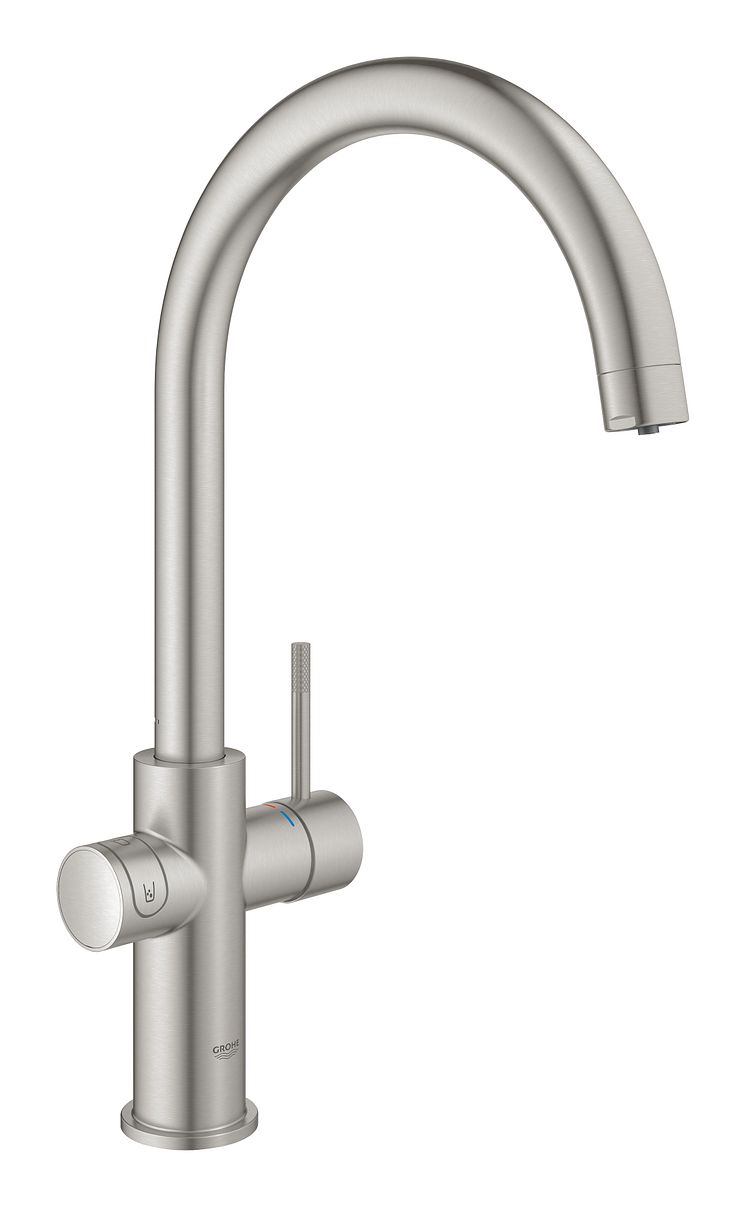 Grohe Blue_SuperSteel_Børstet Stål_Veil.pris 23.100 kr