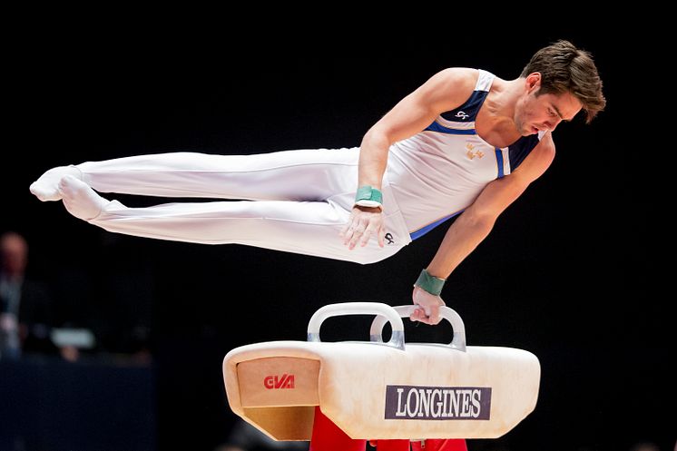 Michael Trane, VM i artistisk gymnastik 2015