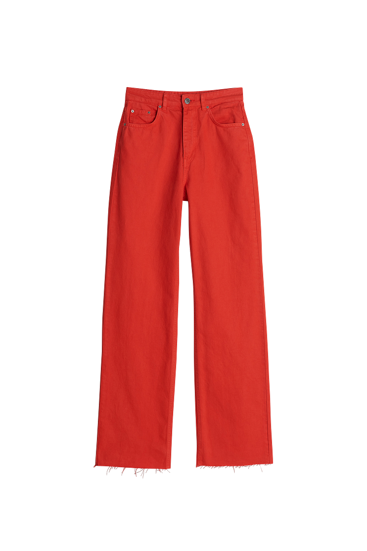 Idun straight jeans - red