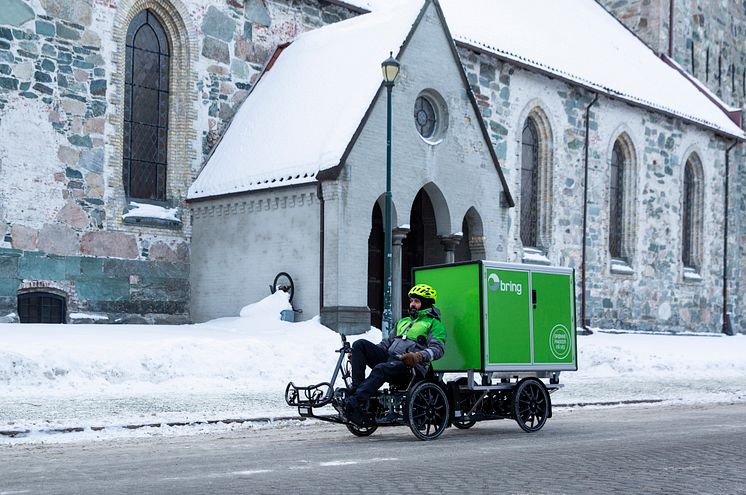 Elektrisk varesykkel i Trondheim