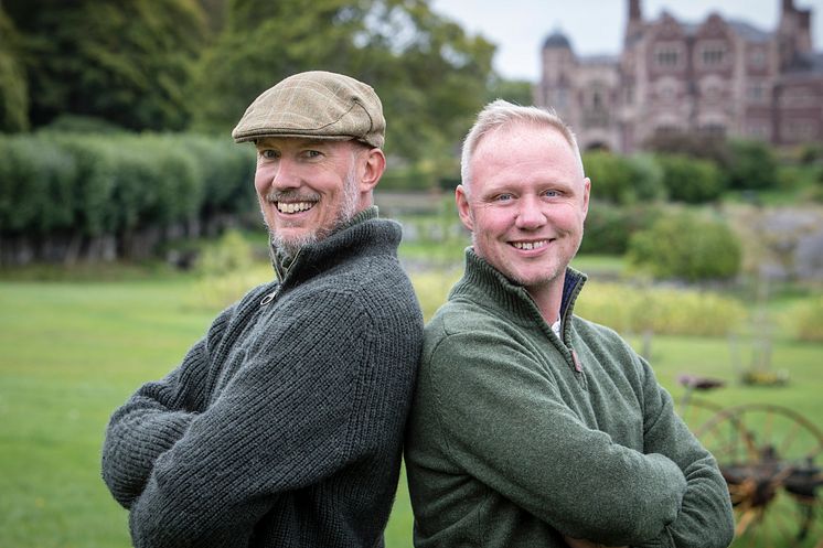 På skördefesten kan du bland annat få trädgårdstips av slottets trädgårdsmästare Johan Larsson och Andreas Blomberg.