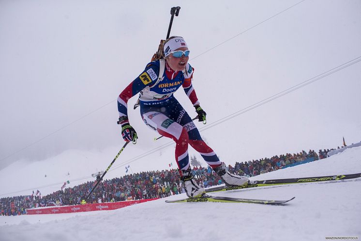 Hilde stafett VM Hochfilzen