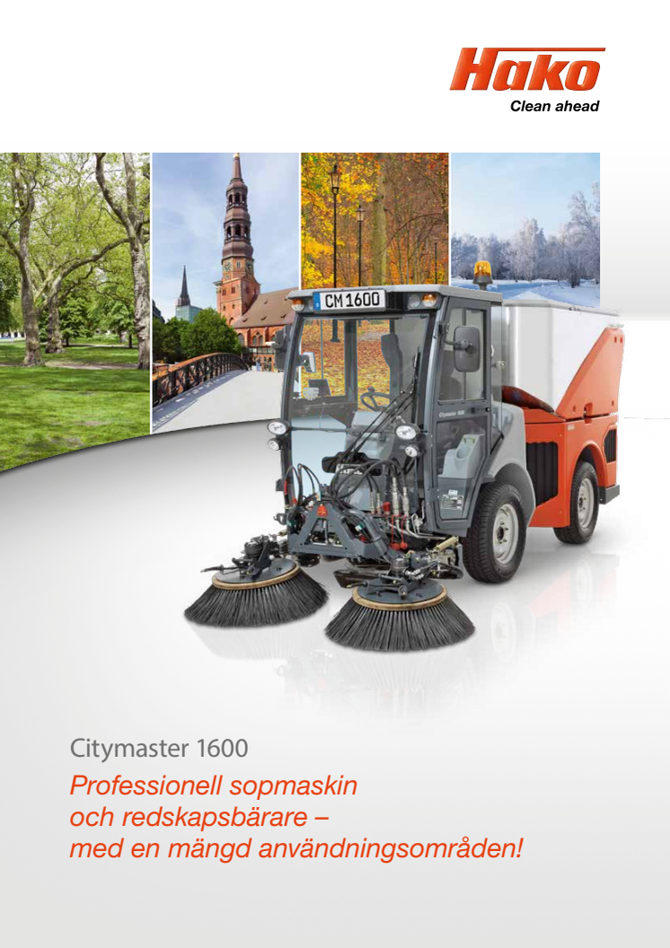 Hako Citymaster 1600 - broschyr