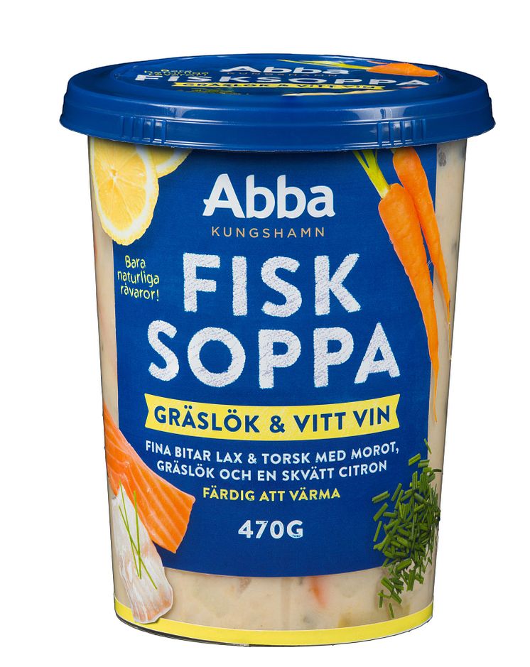 Abba Fisksoppa Gräslök & vitt vin