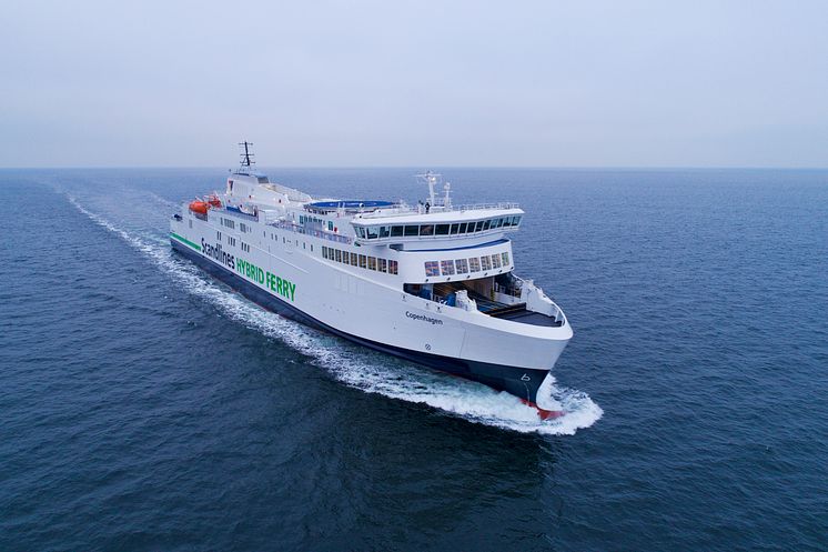 Scandlines' neue Hybridfähre "Copenhagen" 