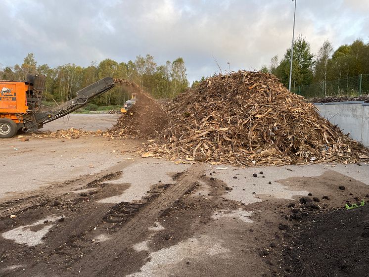 trädgårdsavfall till biokol 