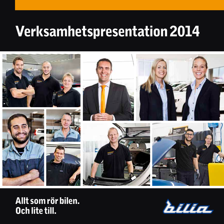 Bilia Verksamhetspresentation 2014