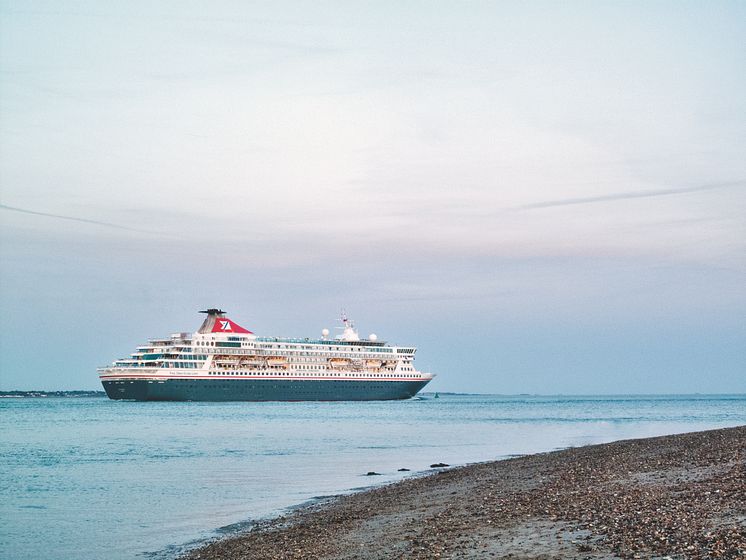 Balmoral at sea