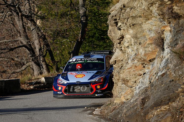 Hyundai Motorsport - 2018 Rallye Monte-Carlo.