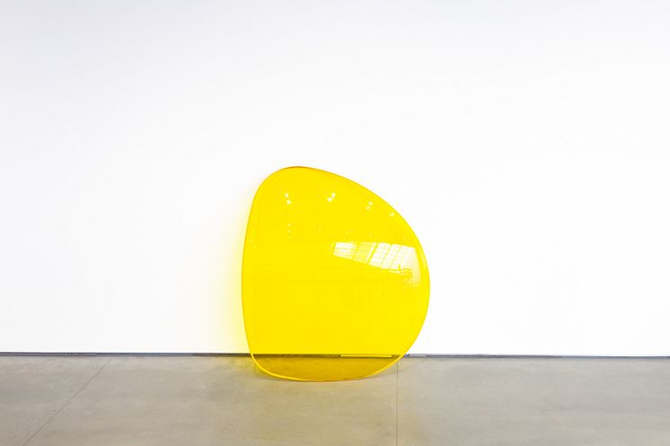 Alex Israel, Lens (yellow), 2015