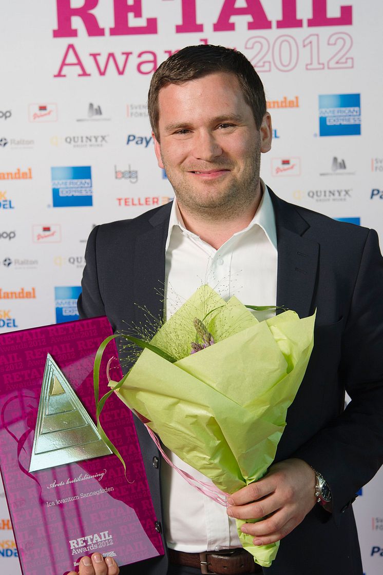 Vinnare Årets butikslösning, Retail Awards 2012, Ica kvantum Sannegården, Göteborg