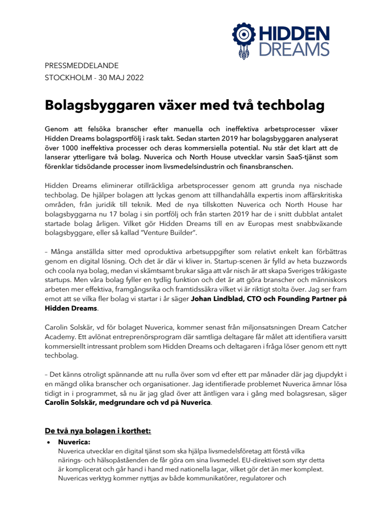 PM_Hidden Dreams_Startar två nya bolag_220530.pdf