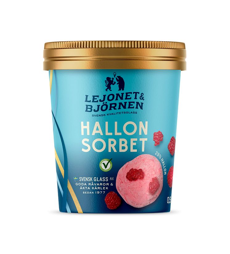 Hallon sorbet Lejonet&Björnen