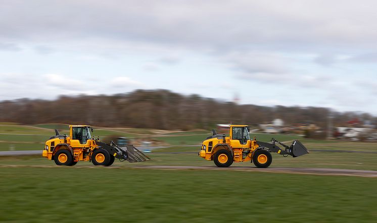 Volvo L60H Lantbruk hos Carlsro gård och Risens lantbruk