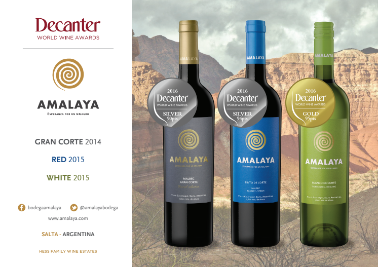 Decanter 2016 Amalaya