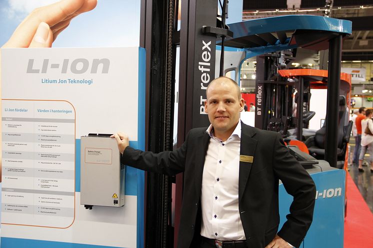 Lithium Jon teknologi hos Toyota Material Handling