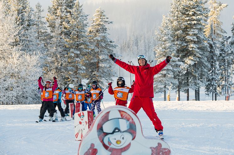 Skiskole er populært