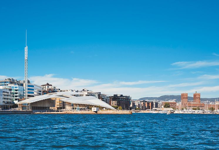 Astrup Fearnley Museum sea view 